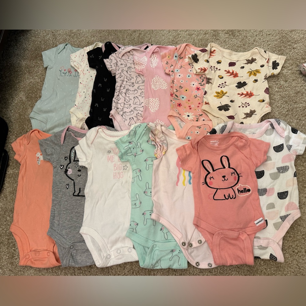 Adorable Baby Onesies Set